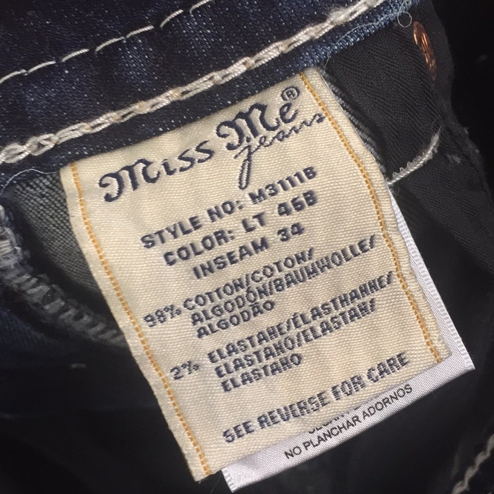 NWT Horseshoe Miss Me Boot Jeans! - Picture 6 of 8